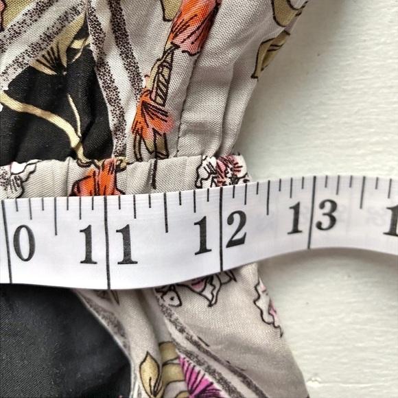 JAASE Wide Leg Floral Jumpsuit with Tassel Tie Waist - Picture 7 of 16